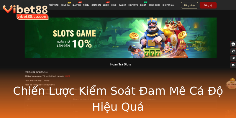 Chiến Lược Kiểm Soát Đam Mê Cá Độ Hiệu Quả Chiến Lược Kiểm Soát Đam Mê Cá Độ Hiệu Quả