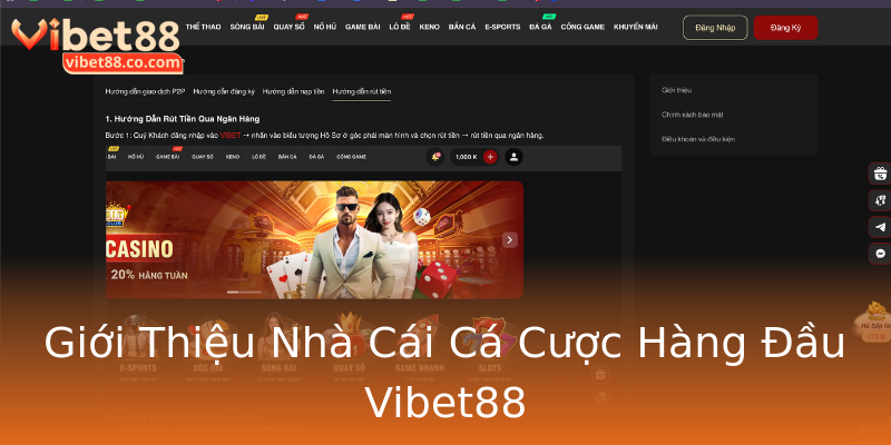 Giới Thiệu Nhà Cái Cá Cược Hàng Đầu Vibet88 Giới Thiệu Nhà Cái Cá Cược Hàng Đầu Vibet88