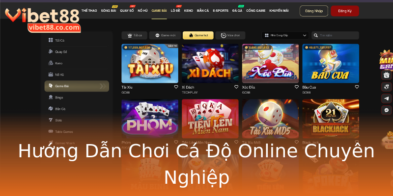 Hướng Dẫn Chơi Cá Độ Online Chuyên Nghiệp Hướng Dẫn Chơi Cá Độ Online Chuyên Nghiệp