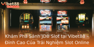 Kham Pha Sanh Jdb Slot Tai Vibet88 Inh Cao Cua Trai Nghiem Slot Online Ung Chuan