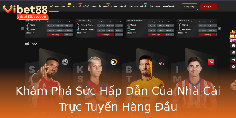 Khám Phá Sức Hấp Dẫn Của Nhà Cái Trực Tuyến Hàng Đầu Khám Phá Sức Hấp Dẫn Của Nhà Cái Trực Tuyến Hàng Đầu