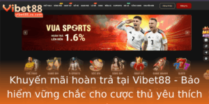 Khuyen Mai Hoan Tra Tai Vibet88 Bao Hiem Vung Chac Cho Cuoc Thu Yeu Thich Loi Ich