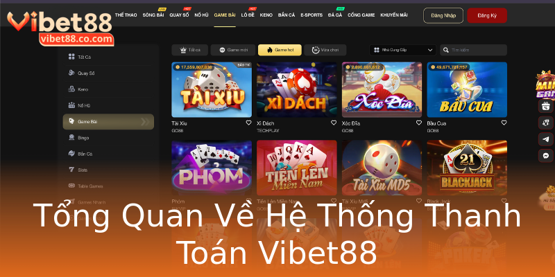 Tổng Quan Về Hệ Thống Thanh Toán Vibet88 Tổng Quan Về Hệ Thống Thanh Toán Vibet88