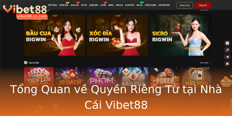 Tổng Quan về Quyền Riêng Tư tại Nhà Cái Vibet88 Tổng Quan về Quyền Riêng Tư tại Nhà Cái Vibet88