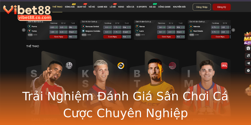 Trải Nghiệm Đánh Giá Sân Chơi Cá Cược Chuyên Nghiệp Trải Nghiệm Đánh Giá Sân Chơi Cá Cược Chuyên Nghiệp